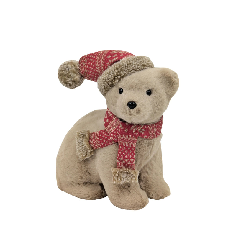 Christmas Cozy Kensington Luxe Teddy, 17 x 13 x 25 cm – Bulk Buy x8
