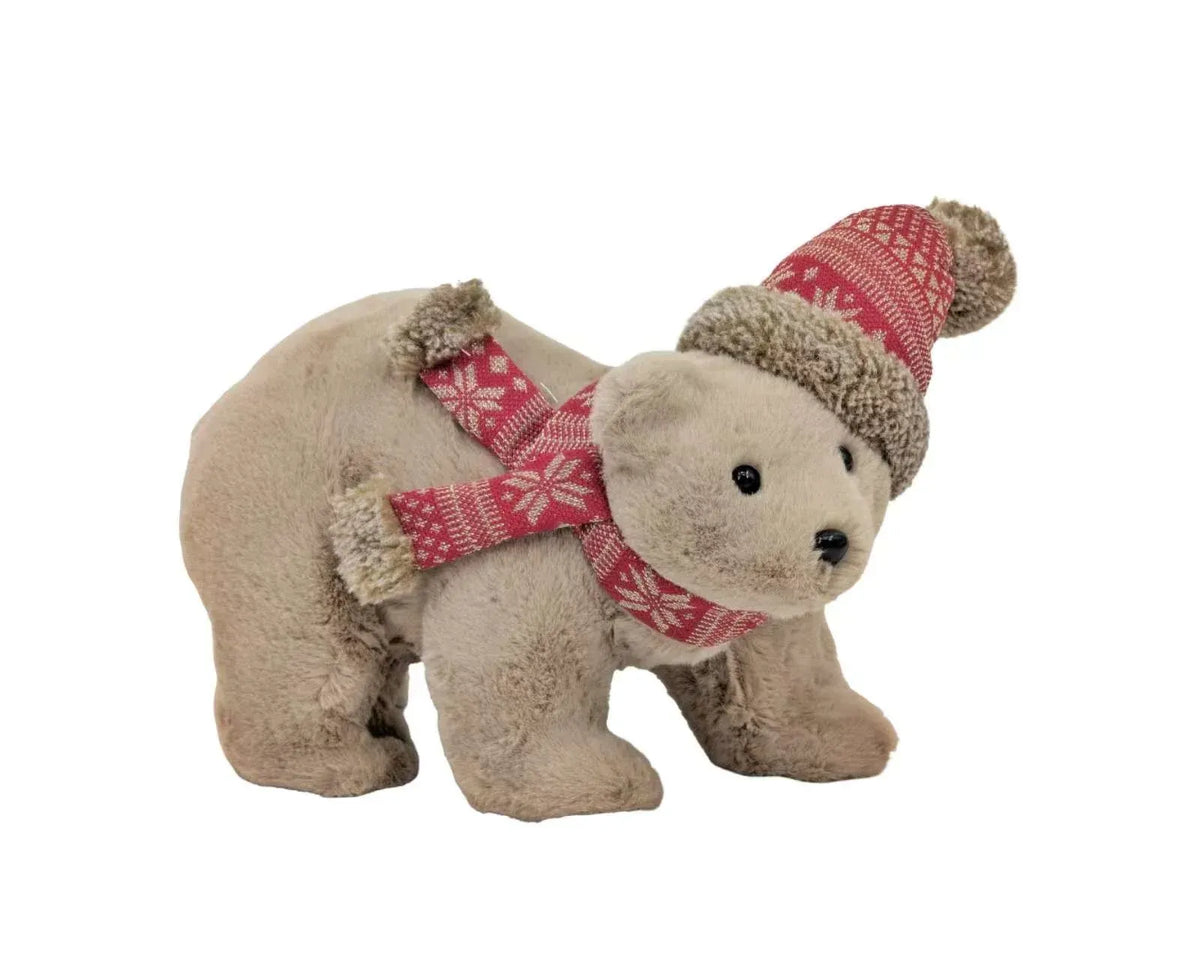 Christmas Cozy Kensington Luxe Teddy, 21 x 12 x 18 cm – Bulk Buy x8