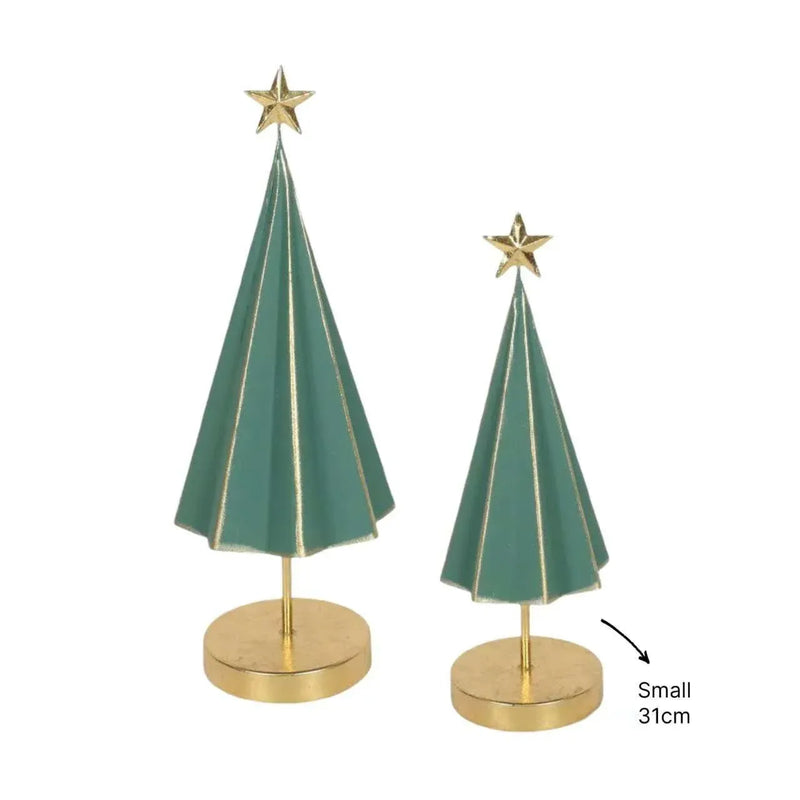 Christmas Metal Tree Decoration, 11 x 31 cm – Bulk Buy x6