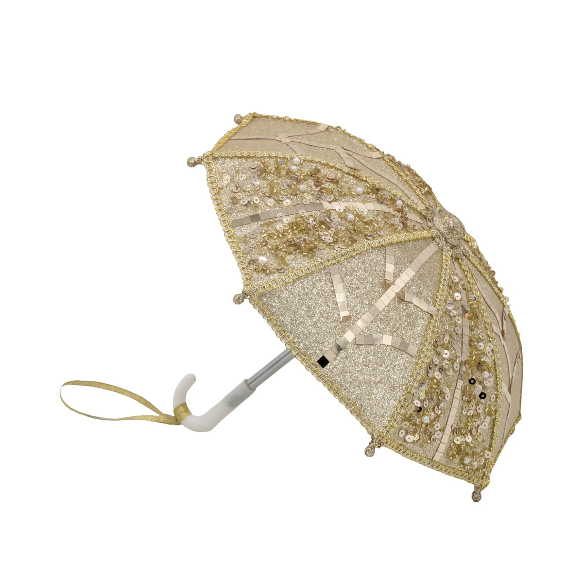 Christmas Champagne Luxe Umbrella, 26 x 26 x 22 cm – Bulk Buy x8