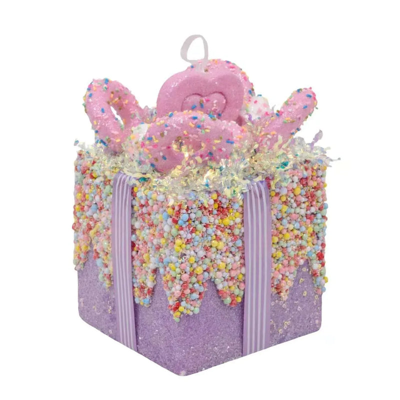 Christmas Candy Cane Gift Box, 15 x 21 cm – Bulk Buy x8