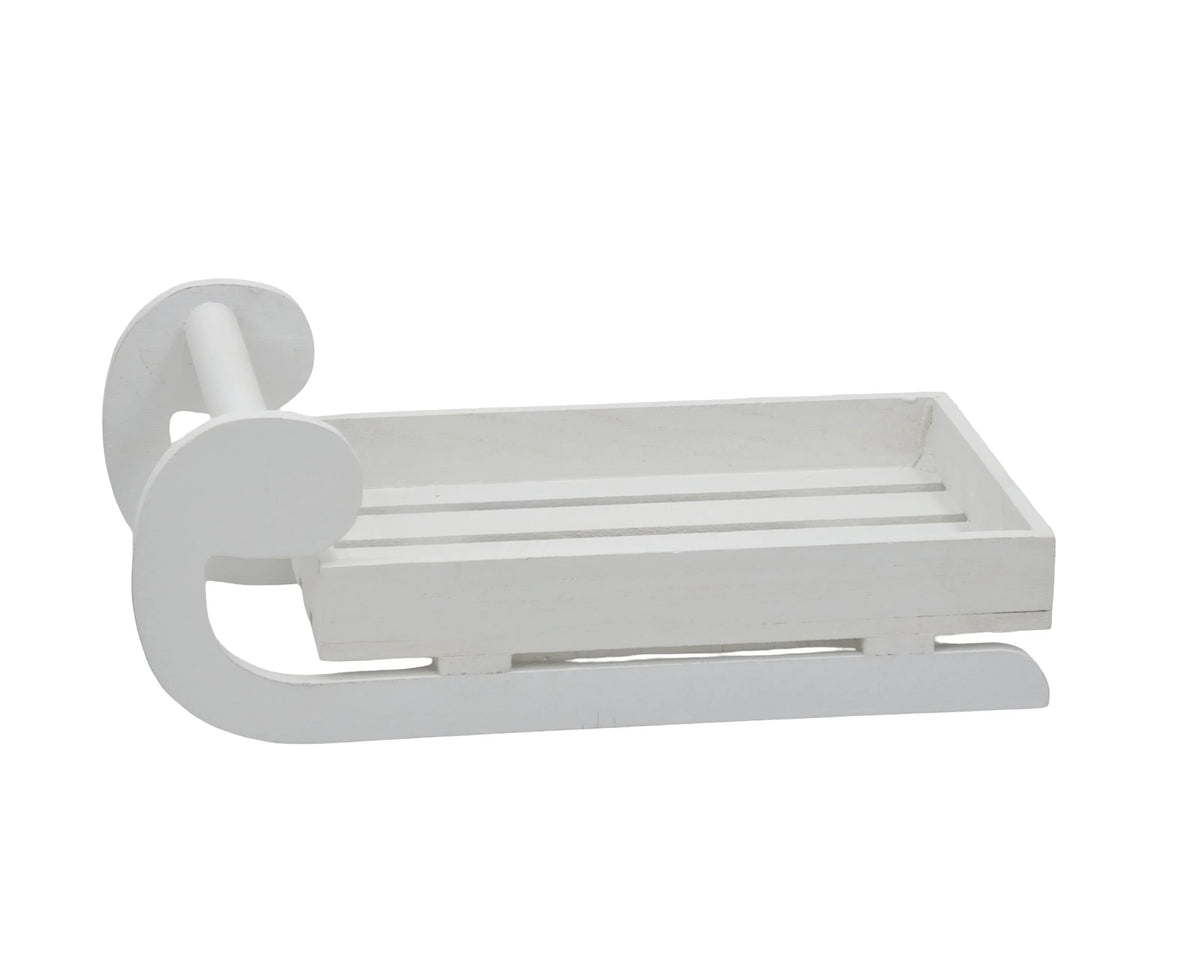 Christmas Wooden Sleigh Tray Medium, 35 x 17 x 13 cm – Bulk Buy x12