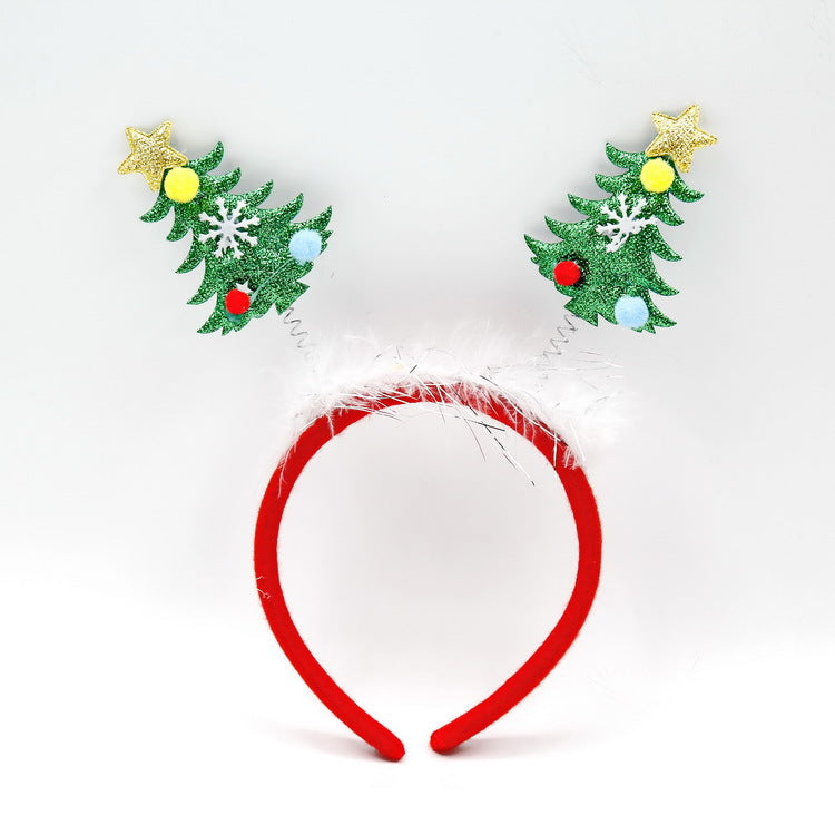 Christmas Headbands, Christmas Tree Set – Pack of 3