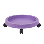 3-Tier Stackable Strawberry Planter with Wheeled Tray – Purple