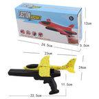 Foam Glider Plane Launcher Toy with Light – Pack of 2