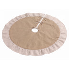 Linen Christmas Tree Skirt, 120 cm – Jingle Jollys