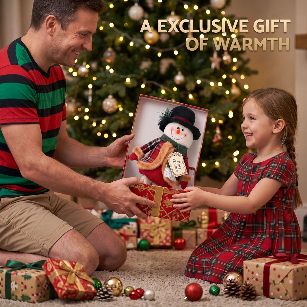 Telescopic Snowman Christmas Ornament, 40-56 cm Tabletop – Jingle Jollys
