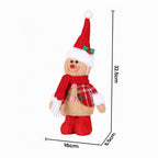Knitted Gingerbread Man Standing Christmas Ornament – Jingle Jollys