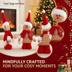 Knitted Gingerbread Man Standing Christmas Ornament – Jingle Jollys