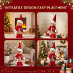 Knitted Gingerbread Man Standing Christmas Ornament – Jingle Jollys