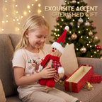 Knitted Gingerbread Man Standing Christmas Ornament – Jingle Jollys