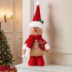 Knitted Gingerbread Man Standing Christmas Ornament – Jingle Jollys