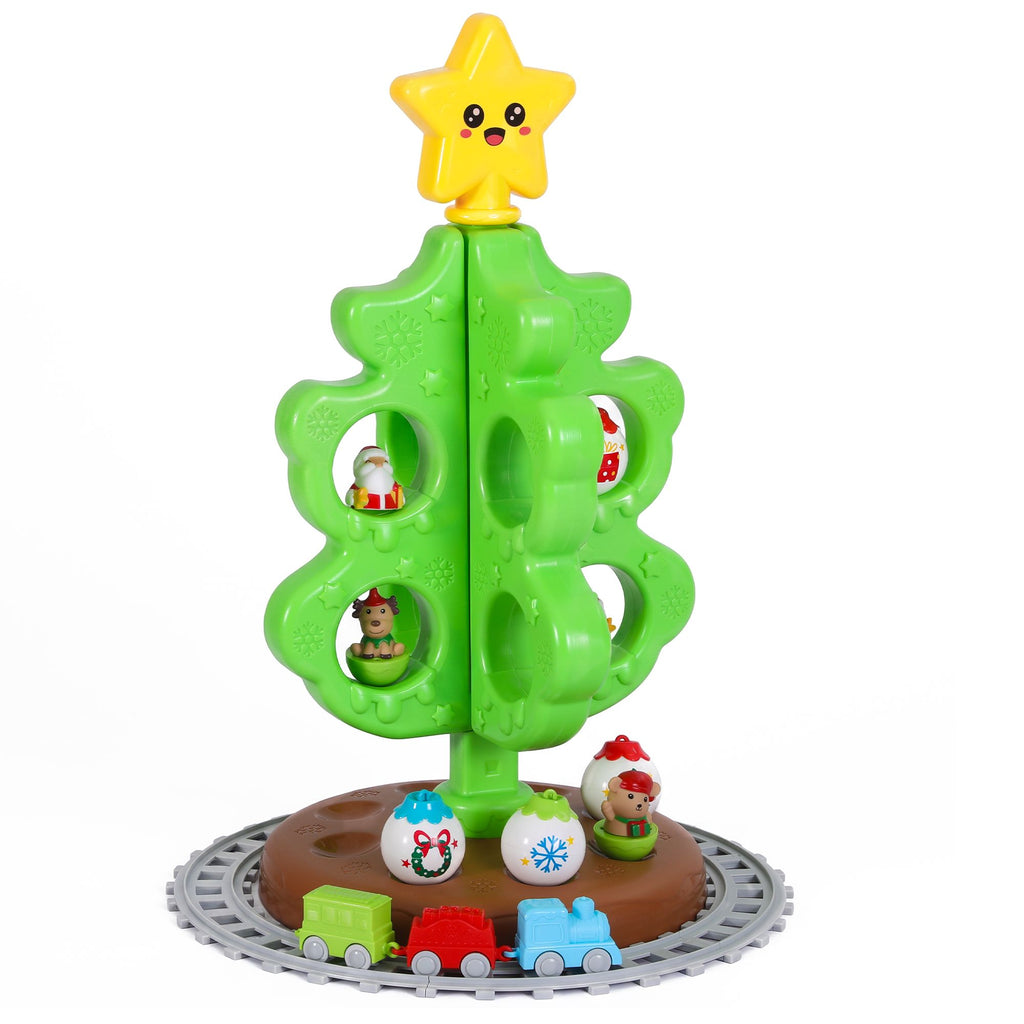 Toddler's First Christmas Tree Toy Set with Train – Jingle Jollys
