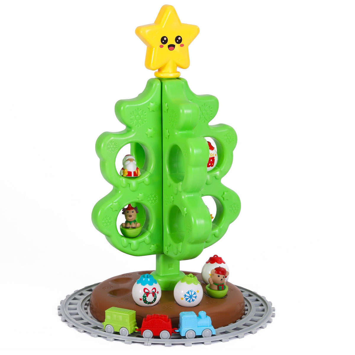 Toddler's First Christmas Tree Toy Set with Train – Jingle Jollys