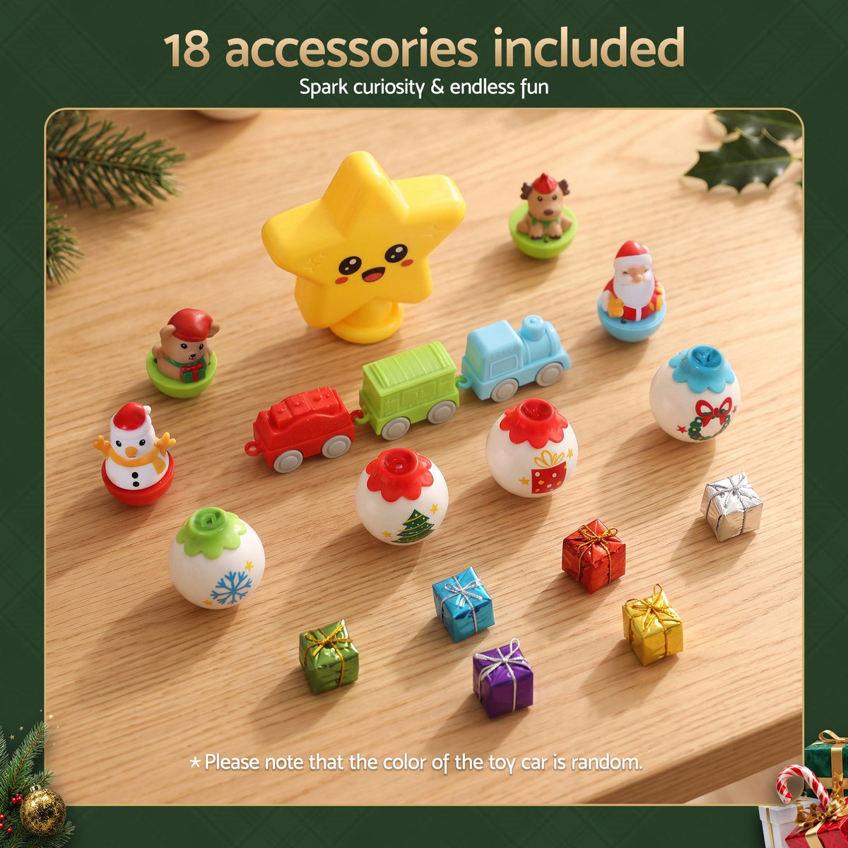 Toddler's First Christmas Tree Toy Set with Train – Jingle Jollys