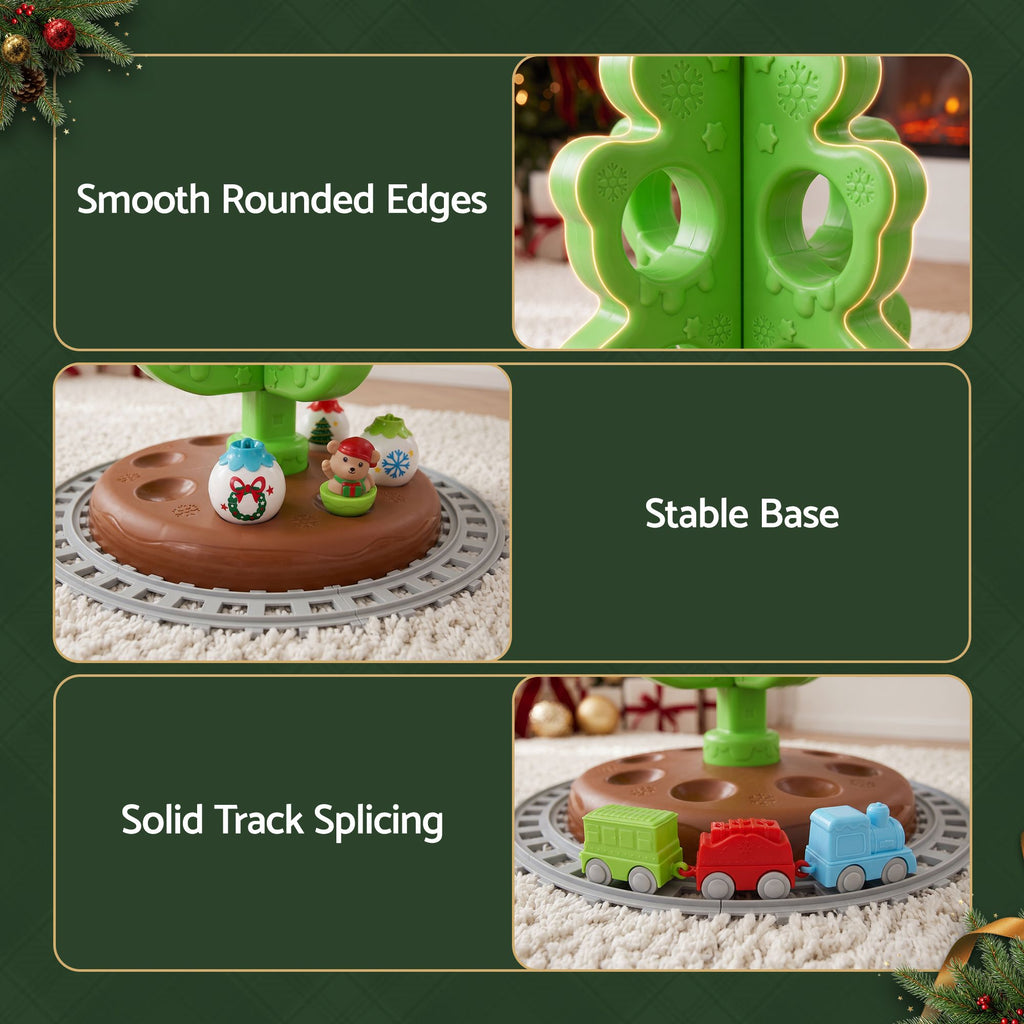 Toddler's First Christmas Tree Toy Set with Train – Jingle Jollys