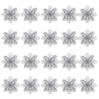 Poinsettia Christmas Tree Flowers – Set of 20, Jingle Jollys