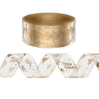 Gold Printed Christmas Ribbon Roll, 20 m – Jingle Jollys