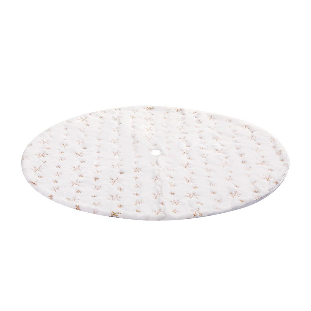 Snowflake Christmas Tree Skirt, 120 cm – Jingle Jollys