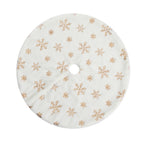 Snowflake Christmas Tree Skirt, 90 cm – Jingle Jollys