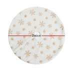Snowflake Christmas Tree Skirt, 90 cm – Jingle Jollys