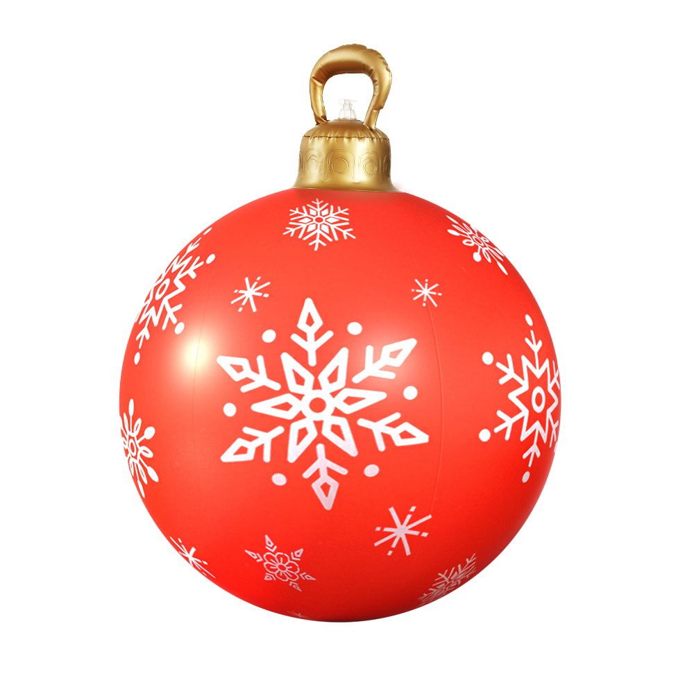 Giant Inflatable Christmas Bauble, 60 cm Outdoor Red – Jingle Jollys