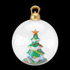 Giant Inflatable Christmas Bauble, 60 cm Clear Tree Design – Jingle Jollys