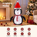LED Pop-Up Penguin Christmas Display, 70 cm – Jingle Jollys
