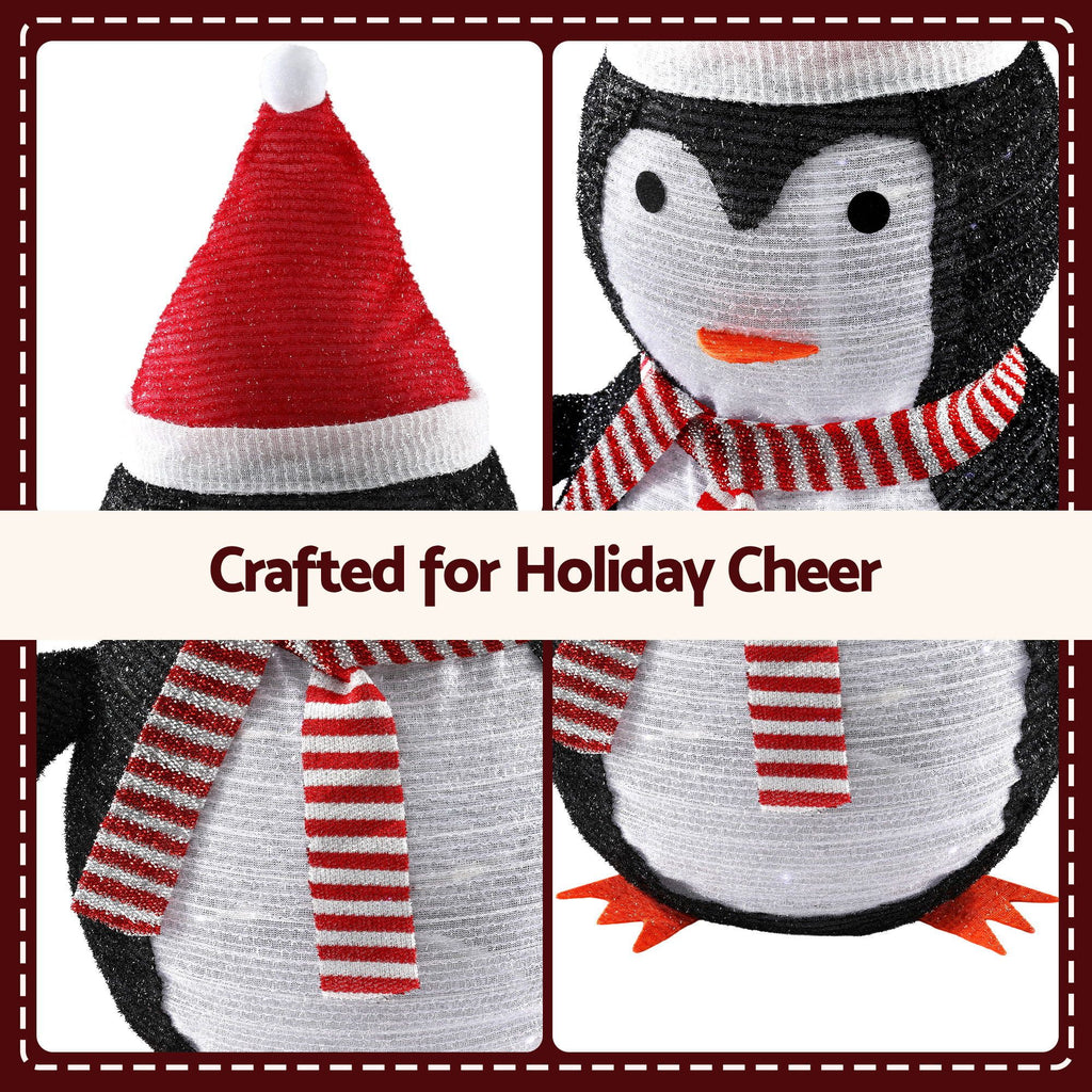 LED Pop-Up Penguin Christmas Display, 70 cm – Jingle Jollys