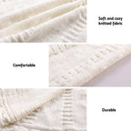 Knitted Christmas Tree Skirt, 120 cm Beige – Jingle Jollys
