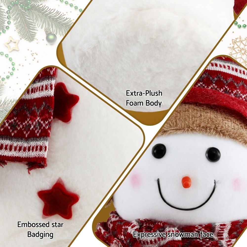 Handcrafted Christmas Snowman Ornament, 60 cm – Jingle Jollys