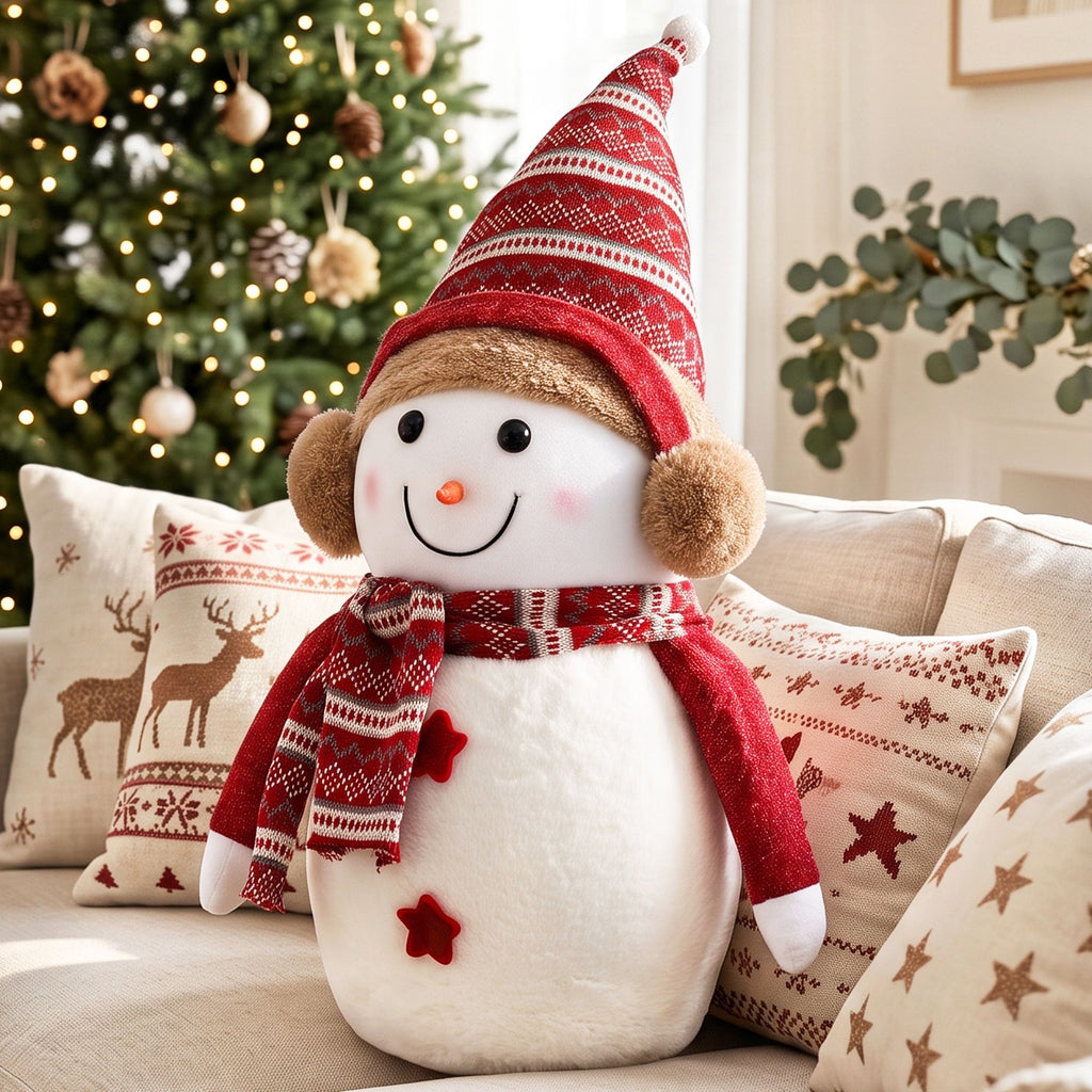 Handcrafted Christmas Snowman Ornament, 60 cm – Jingle Jollys