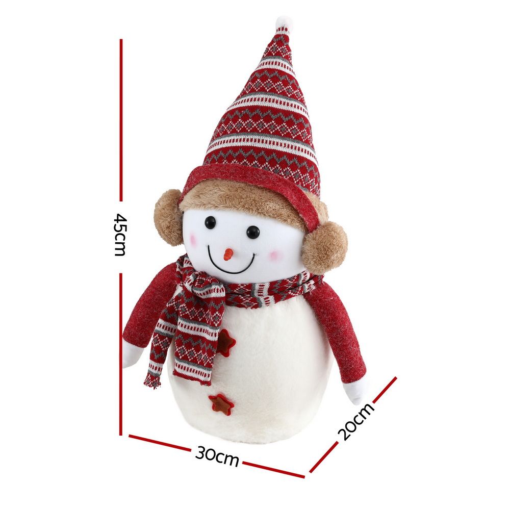 Handcrafted Christmas Snowman Ornament, 45 cm – Jingle Jollys