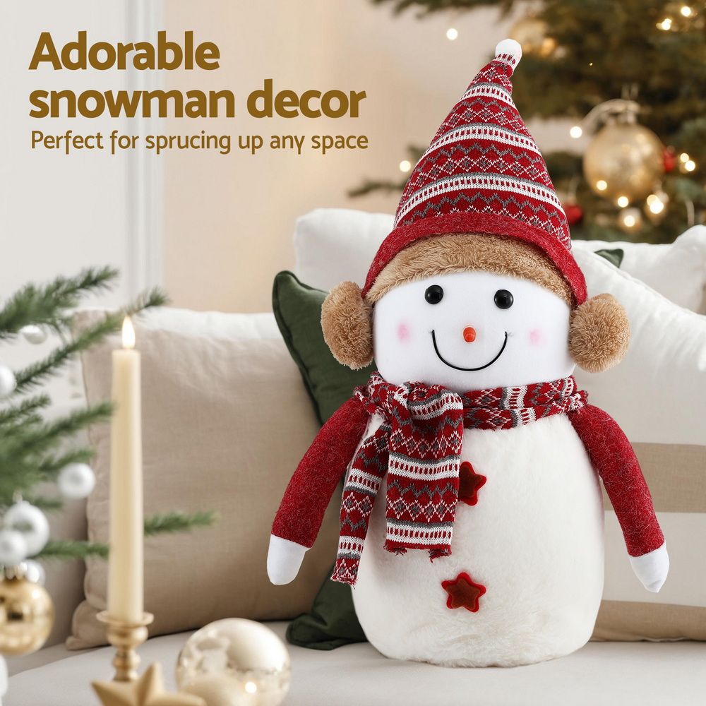 Handcrafted Christmas Snowman Ornament, 45 cm – Jingle Jollys
