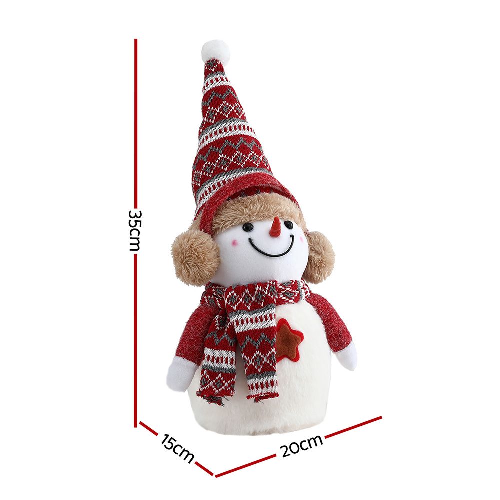 Handcrafted Christmas Snowman Ornament, 35 cm – Jingle Jollys