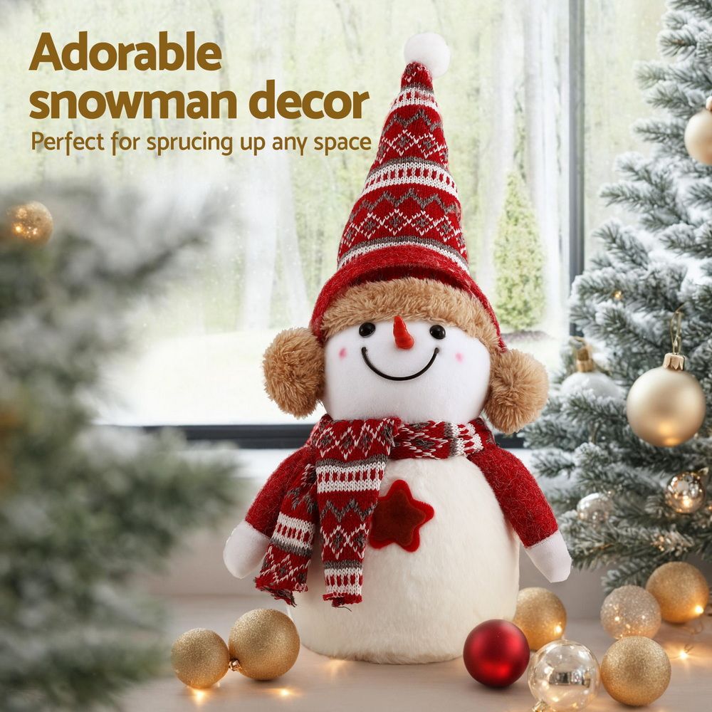 Handcrafted Christmas Snowman Ornament, 35 cm – Jingle Jollys